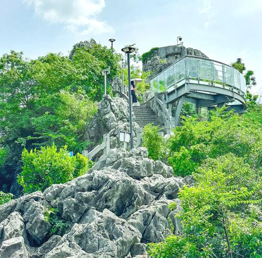 马鞍山观景平台