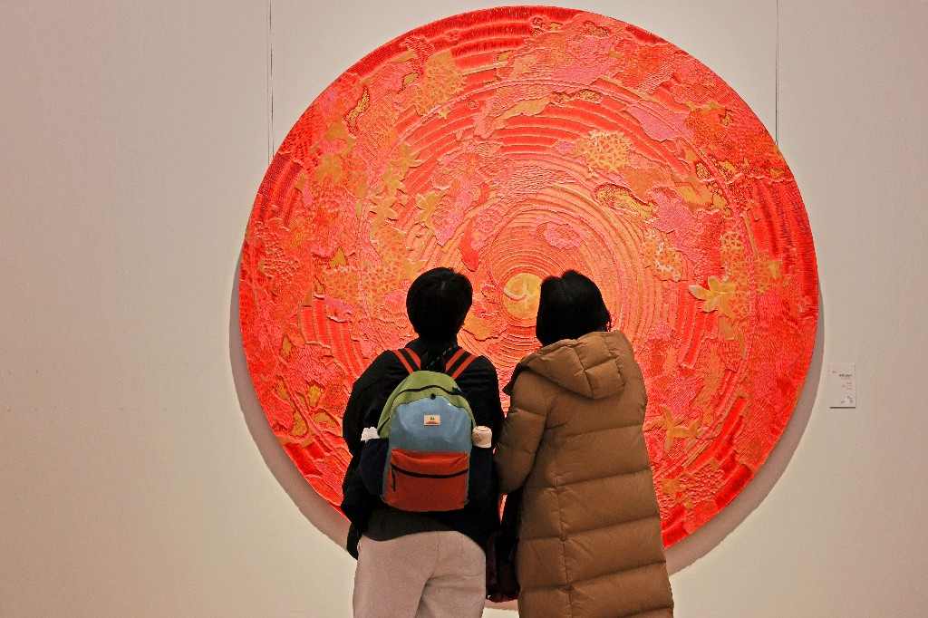 “物之语——绘画材料与绘画语言的探索研究展”在中国美术馆开幕