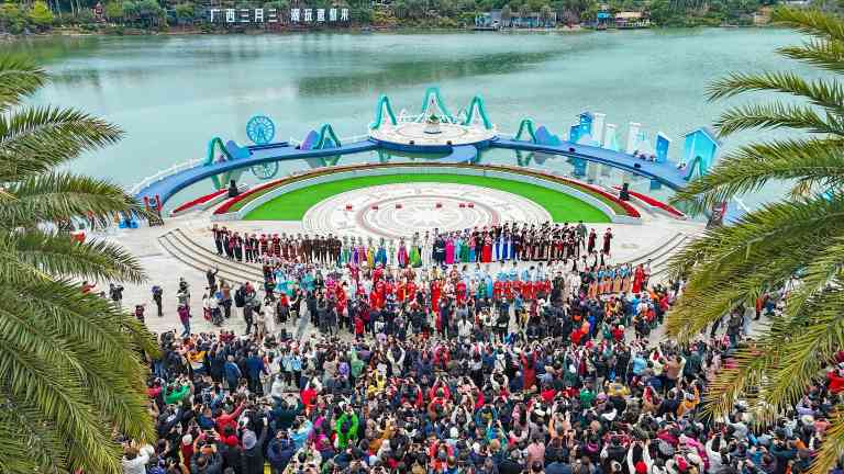 “广西三月三”与“四季村歌”活动联动盛大举行
