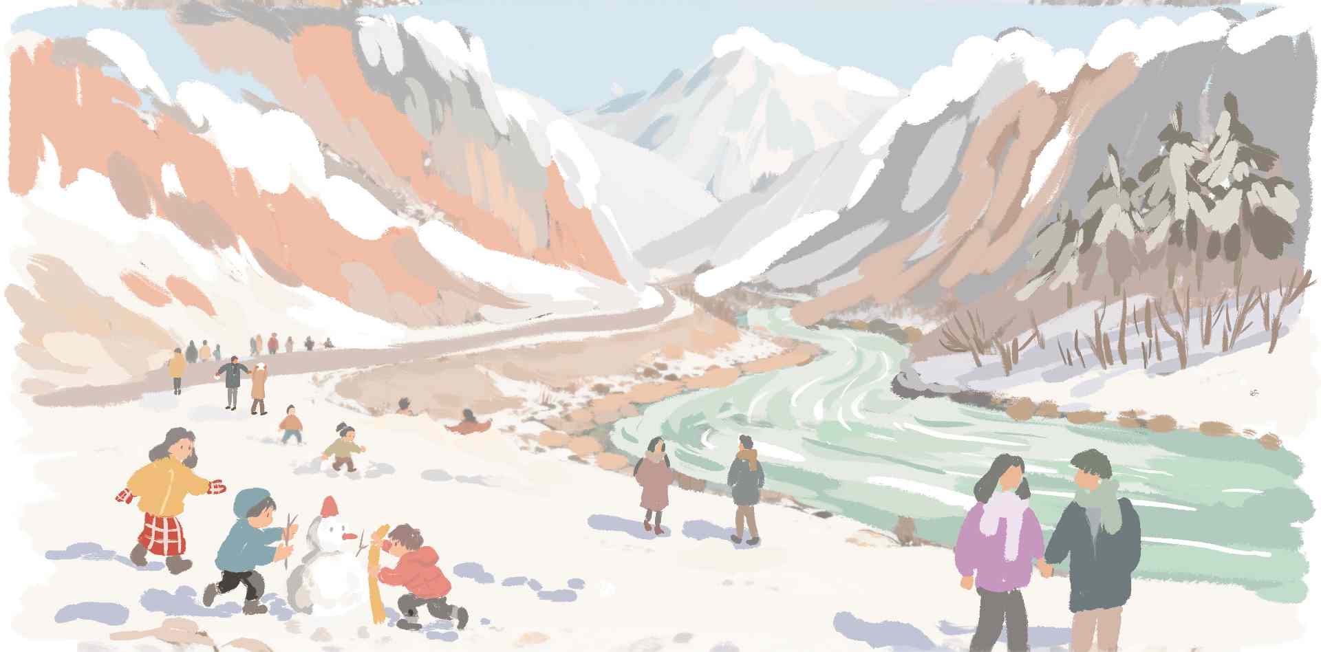 川南人追雪记：毕棚沟雪景奇遇与冰雪乐园体验