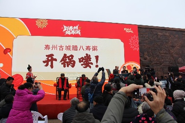 腊八粥香暖古城 非遗文化福寿传承