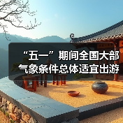 “五一”期间全国大部气象条件总体适宜出游