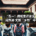 “五一”假期重识家乡成热潮 文旅“乡愁”中迎新机（图1）