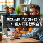 主题乐园“游园+自习” 年轻人开发新款自习室(图3) 主题乐园“游园+自习” 年轻人开发新款自习室(图3)