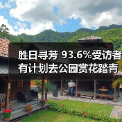 胜日寻芳 93.6%受访者有计划去公园赏花踏青(图4) 胜日寻芳 93.6%受访者有计划去公园赏花踏青(图4)