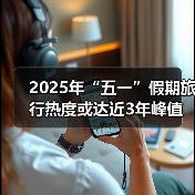 2025年“五一”假期旅行热度或达近3年峰值，用AI做规划成新潮（图4）