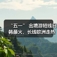 五一假期出境游热：日韩欧洲成首选，机票涨价拼假流行