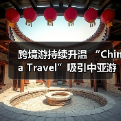 跨境游持续升温 “China Travel”吸引中亚游客（图2）