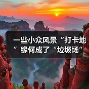 一些小众风景“打卡地”缘何成了“垃圾场”?(图2) 一些小众风景“打卡地”缘何成了“垃圾场”?(图2)