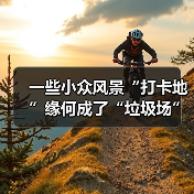 一些小众风景“打卡地”缘何成了“垃圾场”?(图1) 一些小众风景“打卡地”缘何成了“垃圾场”?(图1)