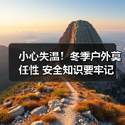 小心失温！冬季户外莫任性 安全知识要牢记（图4）