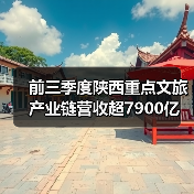 前三季度陕西重点文旅产业链营收超7900亿(图2) 前三季度陕西重点文旅产业链营收超7900亿(图2)
