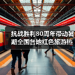 抗战胜利80周年带动暑期全国各地红色旅游热(图1) 抗战胜利80周年带动暑期全国各地红色旅游热(图1)