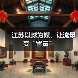 江苏以球为媒,让流量变“留量”(图1) 江苏以球为媒,让流量变“留量”(图1)