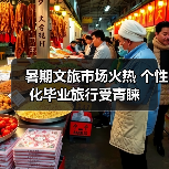 暑期文旅市场火热 个性化毕业旅行受青睐(图1) 暑期文旅市场火热 个性化毕业旅行受青睐(图1)