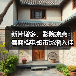 新片增多,影院凉爽:暑期档电影市场渐入佳境(图4) 新片增多,影院凉爽:暑期档电影市场渐入佳境(图4)