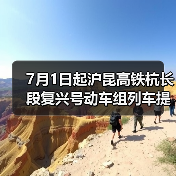 7月1日起沪昆高铁杭长段复兴号动车组列车提速 长三角与中西部地区城市间旅行时间进一步压缩(图3) 7月1日起沪昆高铁杭长段复兴号动车组列车提速 长三角与中西部地区城市间旅行时间进一步压缩(图3)