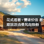 花式避暑+情绪价值 暑期旅游消费风向焕新(图1) 花式避暑+情绪价值 暑期旅游消费风向焕新(图1)