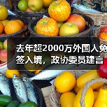 去年超2000万外国人免签入境,政协委员建言如何疏解入境游“堵点”(图2) 去年超2000万外国人免签入境,政协委员建言如何疏解入境游“堵点”(图2)