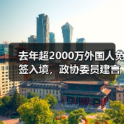 去年超2000万外国人免签入境,政协委员建言如何疏解入境游“堵点”(图4) 去年超2000万外国人免签入境,政协委员建言如何疏解入境游“堵点”(图4)