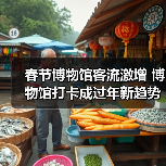 春节博物馆客流激增 博物馆打卡成过年新趋势（图1）