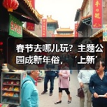 春节去哪儿玩?主题公园成新年俗,‘上新’迎游客!(图2) 春节去哪儿玩?主题公园成新年俗,‘上新’迎游客!(图2)