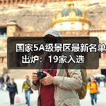 国家5A级景区最新名单出炉:19家入选(图3) 国家5A级景区最新名单出炉:19家入选(图3)