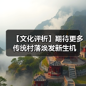 【文化评析】期待更多传统村落焕发新生机(图4) 【文化评析】期待更多传统村落焕发新生机(图4)