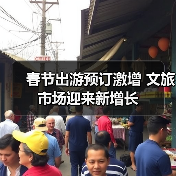 春节出游预订激增 文旅市场迎来新增长(图3) 春节出游预订激增 文旅市场迎来新增长(图3)