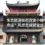生态旅游如何改变小镇命运?风景变成聚宝盆的秘诀(图1) 生态旅游如何改变小镇命运?风景变成聚宝盆的秘诀(图1)