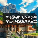 生态旅游如何改变小镇命运?风景变成聚宝盆的秘诀(图3) 生态旅游如何改变小镇命运?风景变成聚宝盆的秘诀(图3)