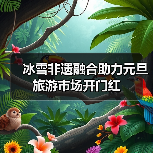 冰雪非遗融合助力元旦旅游市场开门红(图2) 冰雪非遗融合助力元旦旅游市场开门红(图2)