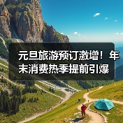 元旦旅游预订激增!年末消费热季提前引爆(图1) 元旦旅游预订激增!年末消费热季提前引爆(图1)