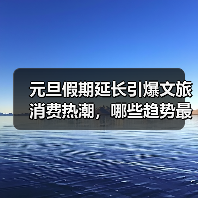 元旦假期延长引爆文旅消费热潮,哪些趋势最值得关注?(图4) 元旦假期延长引爆文旅消费热潮,哪些趋势最值得关注?(图4)