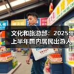 文化和旅游部:2025年上半年国内居民出游人次32.85亿,出游花费3.15万亿元(图2) 文化和旅游部:2025年上半年国内居民出游人次32.85亿,出游花费3.15万亿元(图2)