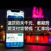 退款损失千元,暑期跨境支付需警惕“汇率坑”(图2) 退款损失千元,暑期跨境支付需警惕“汇率坑”(图2)