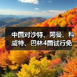 中国对沙特、阿曼、科威特、巴林4国试行免签(图1) 中国对沙特、阿曼、科威特、巴林4国试行免签(图1)