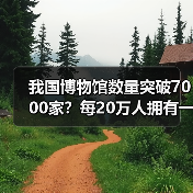 我国博物馆数量突破7000家?每20万人拥有一家解析(图2) 我国博物馆数量突破7000家?每20万人拥有一家解析(图2)