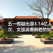 五一假期出游3.14亿人次，文旅消费新趋势如何激发市场活力？（图2）
