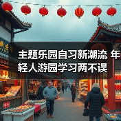 主题乐园自习新潮流 年轻人游园学习两不误(图3) 主题乐园自习新潮流 年轻人游园学习两不误(图3)