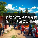 多数人计划公园踏青赏花 93.6%受访者期待自然休闲（图4）