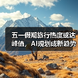 五一假期旅行热度或达峰值,AI规划成新趋势(图2) 五一假期旅行热度或达峰值,AI规划成新趋势(图2)