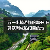 五一出境游热度飙升 日韩欧洲成热门目的地(图3) 五一出境游热度飙升 日韩欧洲成热门目的地(图3)