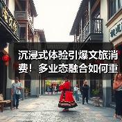 沉浸式体验引爆文旅消费!多业态融合如何重塑增长新引擎?(图1) 沉浸式体验引爆文旅消费!多业态融合如何重塑增长新引擎?(图1)