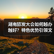 湖南旅发大会如何越办越好?特色优势引领文旅新发展(图2) 湖南旅发大会如何越办越好?特色优势引领文旅新发展(图2)