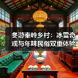 冬游秦岭乡村：冰雪奇观与年味民俗双重体验（图3）