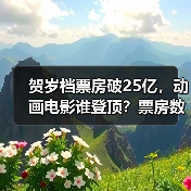 贺岁档票房破25亿，动画电影谁登顶？票房数据揭秘（图3）
