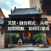 文旅+融合模式:从相加到相融,如何引爆消费新引擎?(图4) 文旅+融合模式:从相加到相融,如何引爆消费新引擎?(图4)