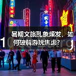 暑期文旅乱象频发,如何破解游玩焦虑?(图2) 暑期文旅乱象频发,如何破解游玩焦虑?(图2)