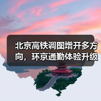 2025北京北站新运行图：多城直达+环京通勤升级